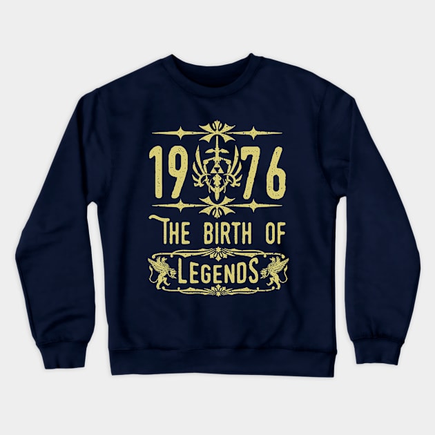 1976 The birth of Legends! Crewneck Sweatshirt by variantees